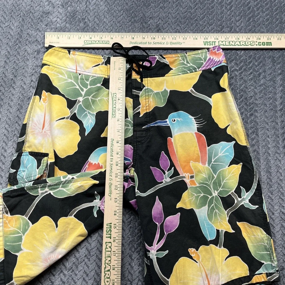 Polo Ralph‎ Lauren Board Shorts Men’s 33 Swim Trunks Tropical Birds